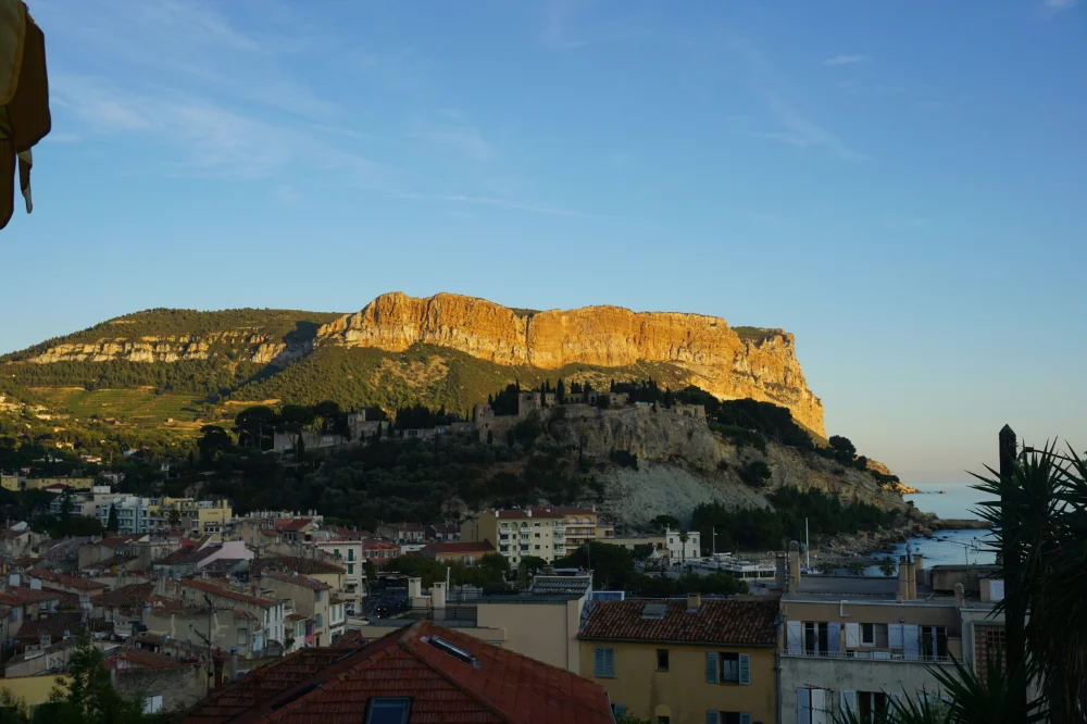 Location avec vue sur le Cap Canaille à Cassis